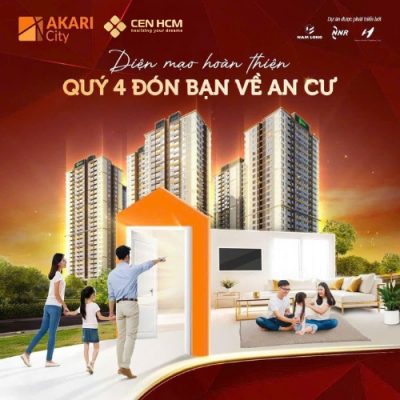 AKARI CITY: DIỆN MẠO HOÀN THIỆN, QUÝ 4 ĐÓN BẠN VỀ AN CƯ