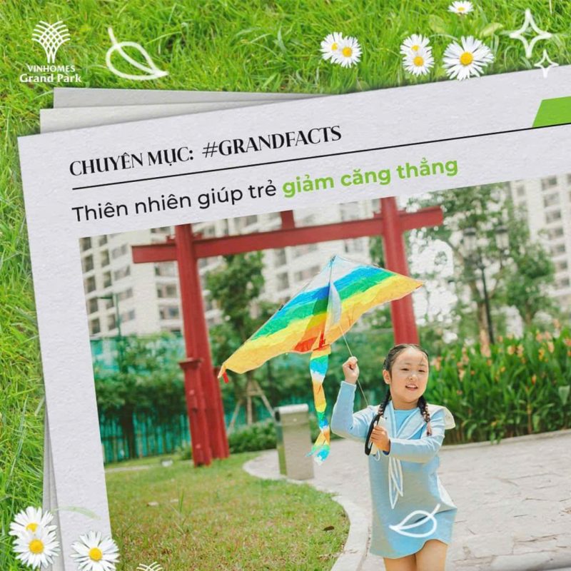 #GrandFacts: Thiên nhiên giúp trẻ phát triển trí tuệ cảm xúc tốt hơn