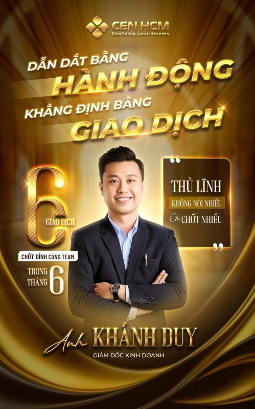 DẪN DẮT BẰNG HÀNH ĐỘNG – KHẲNG ĐỊNH BẰNG GIAO DỊCH